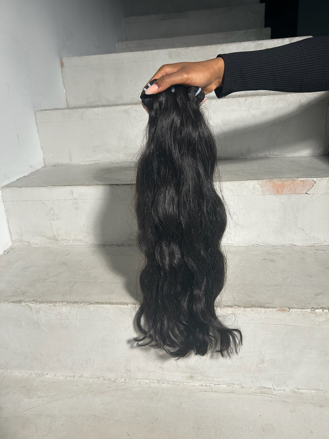 Raw Indian Natural Straight Single