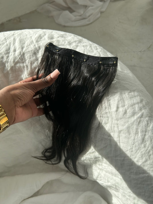 Raw Indian Natural Straight Clip-Ins