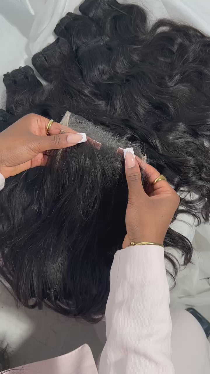 Raw Indian Film Lace Closure